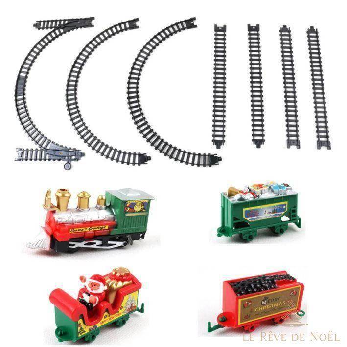 Train de Noël électrique