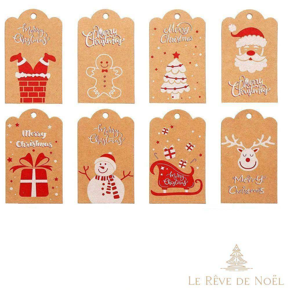 Étiquettes de Noël