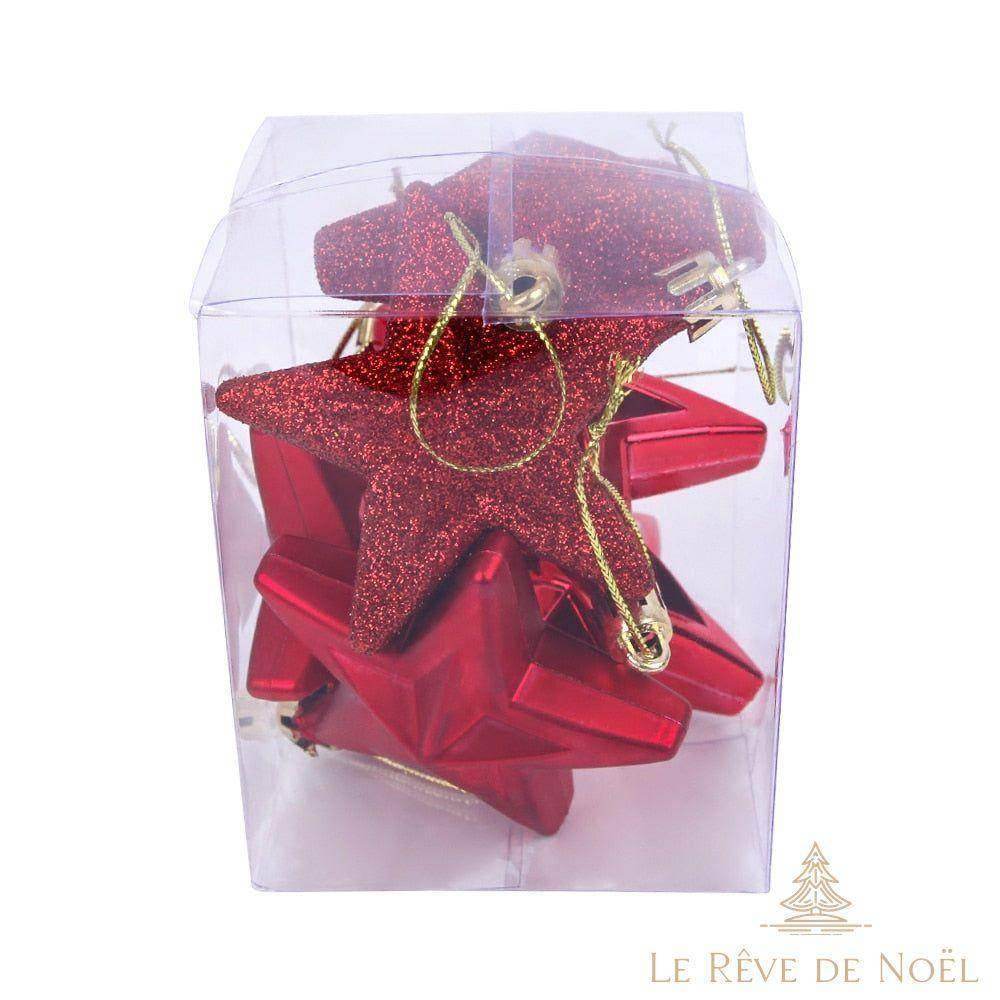 Étoile de noël : Rouge