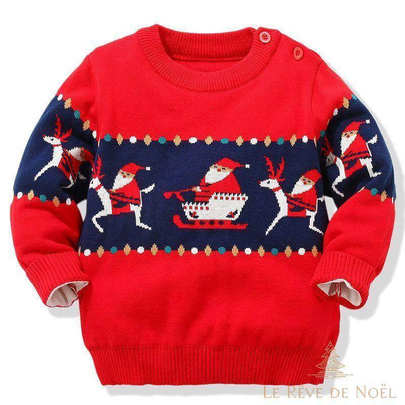 Pull de Noël enfant 5 ans