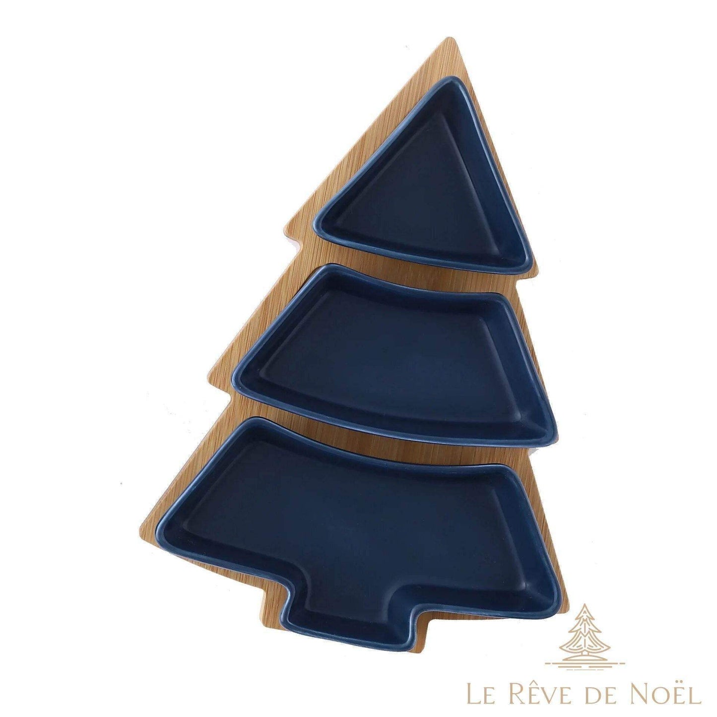 Assiette de présentation Noël