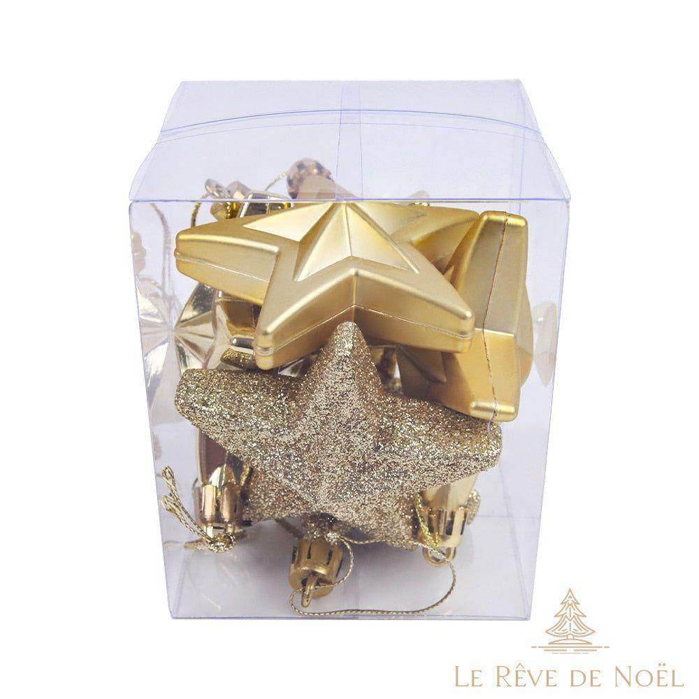 Étoile de noël : Or