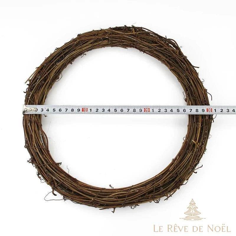 Couronne de noël à décorer