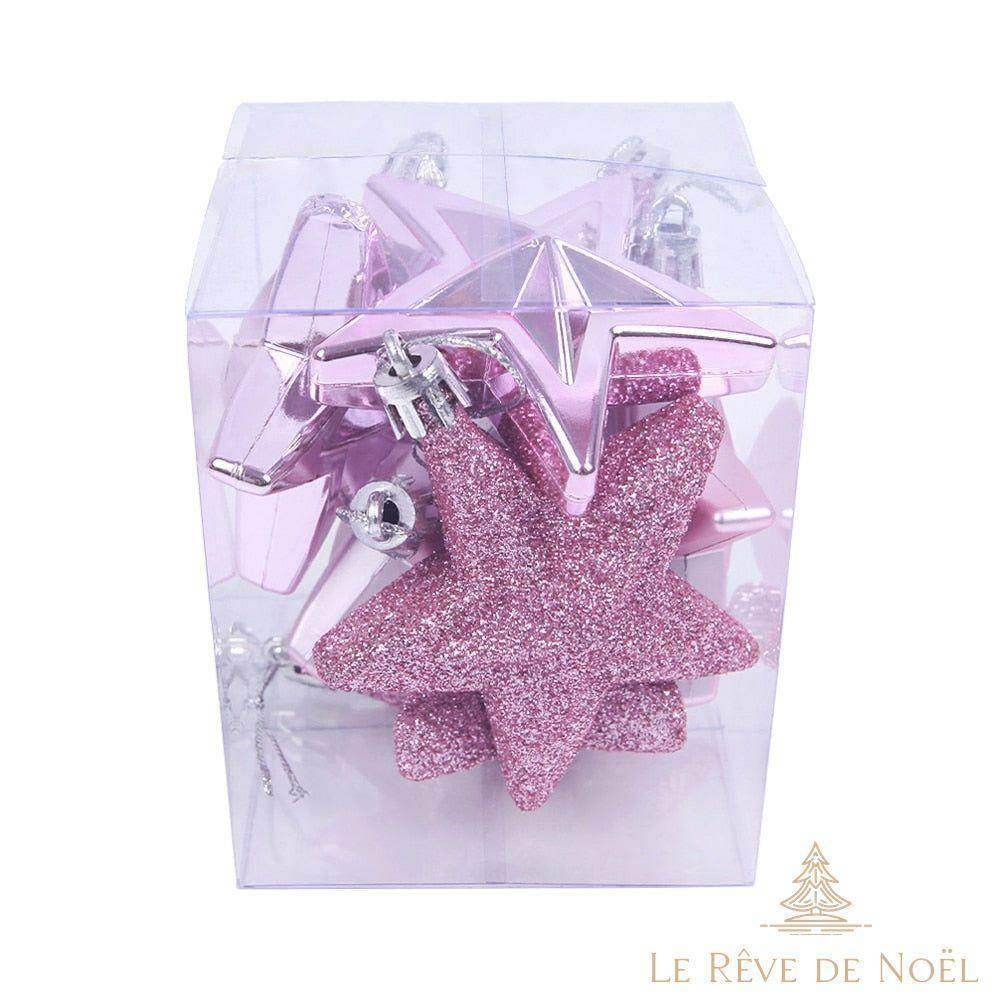 Étoile de noël : Rose