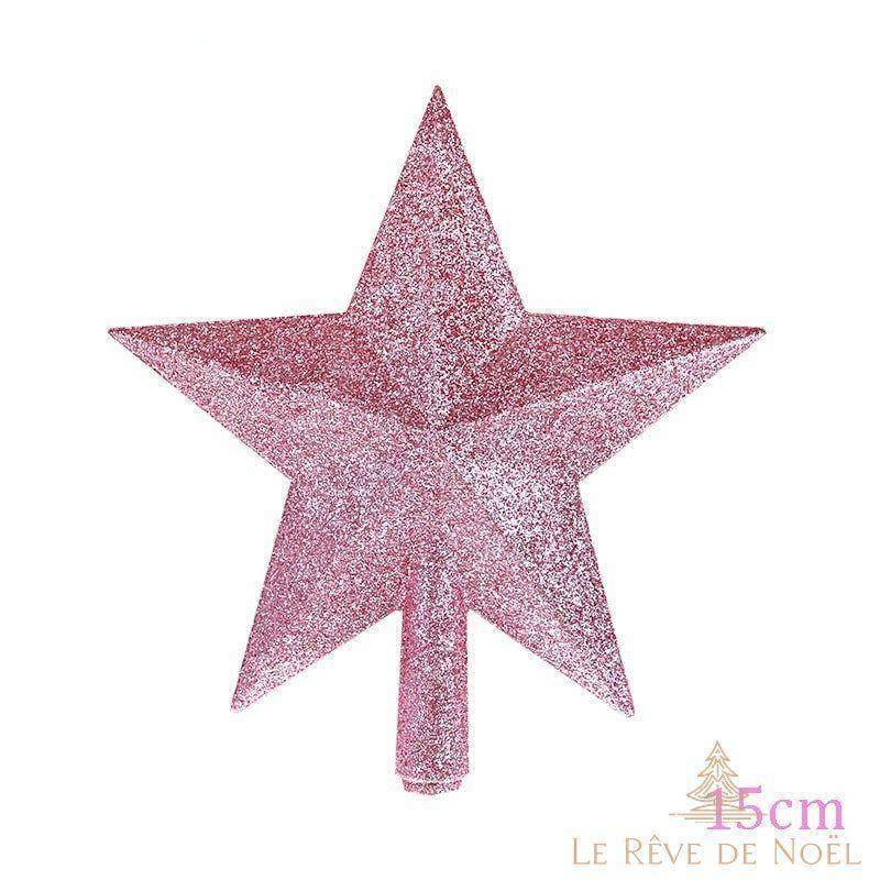 Cimier de sapin de Noël : Etoile
