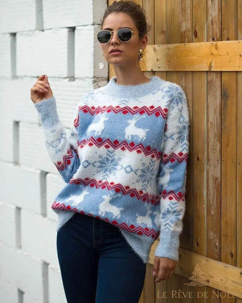 Pull de Noel pas cher femme Le Reve De Noel Decorations de Noel