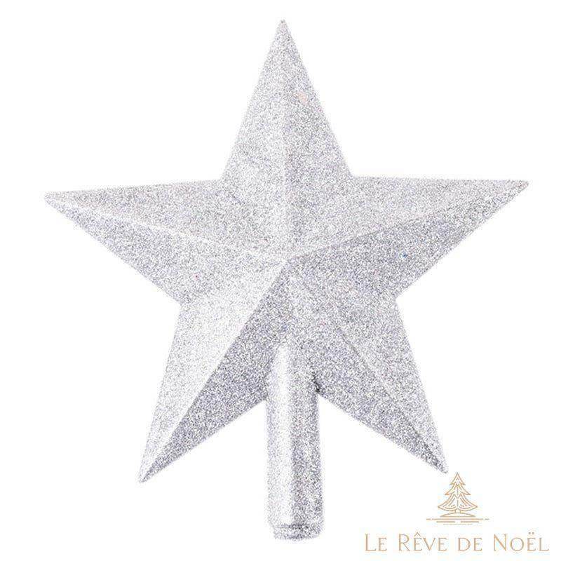 Cimier de sapin de Noël : Etoile