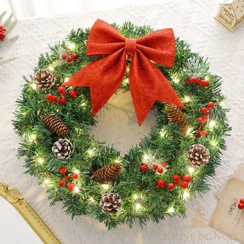Couronne de noël 60 cm