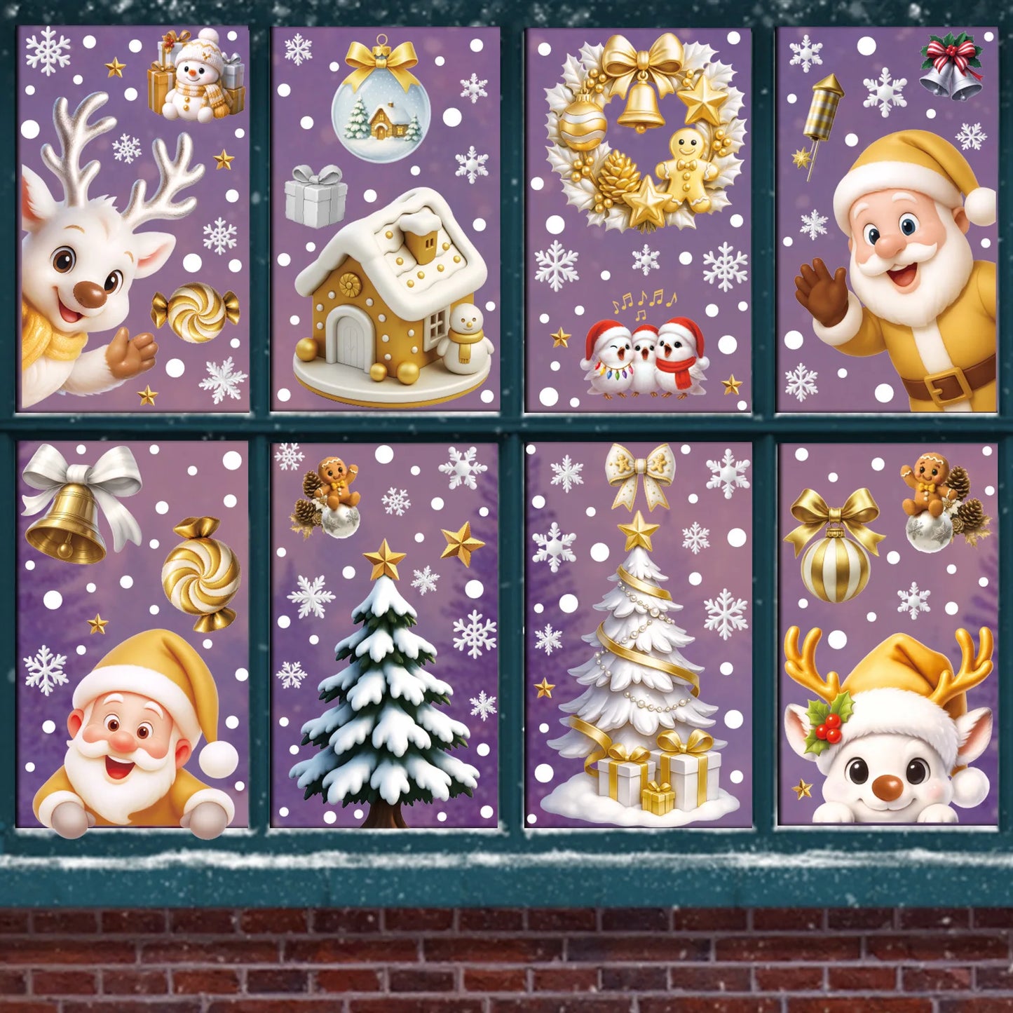 Stickers Noël étoiles