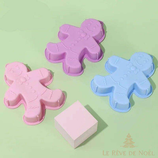 Moule à gâteaux en silicone - Pain d'épices