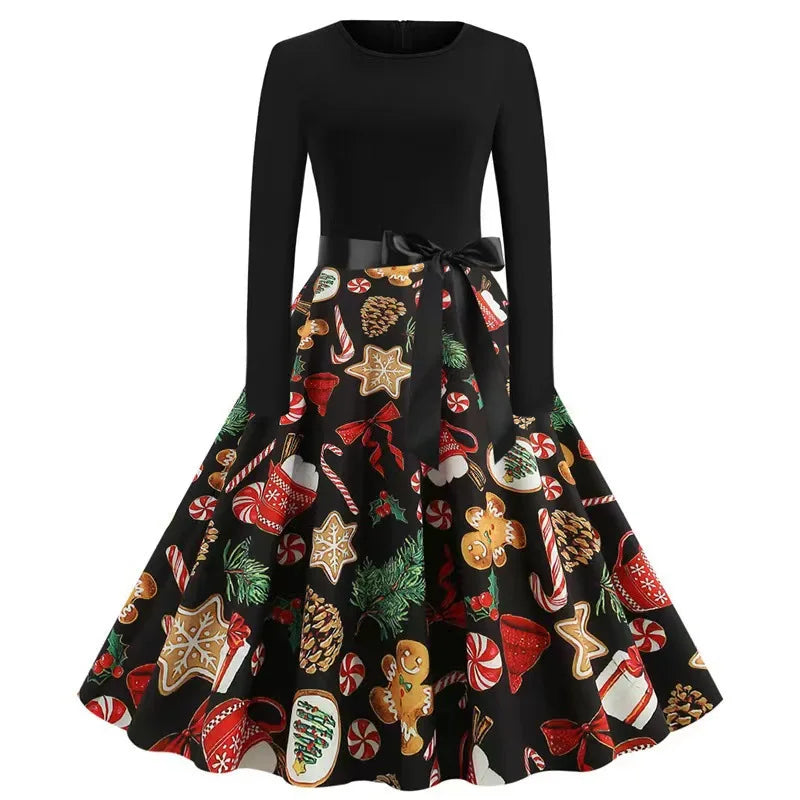 Robe de Noël noire
