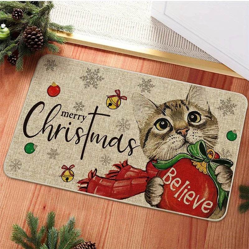 Tapis entrée Noël