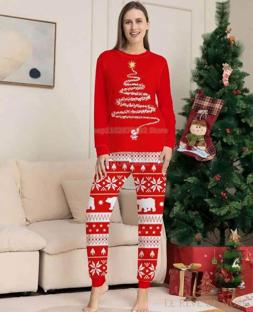 Pyjama de Noël couple