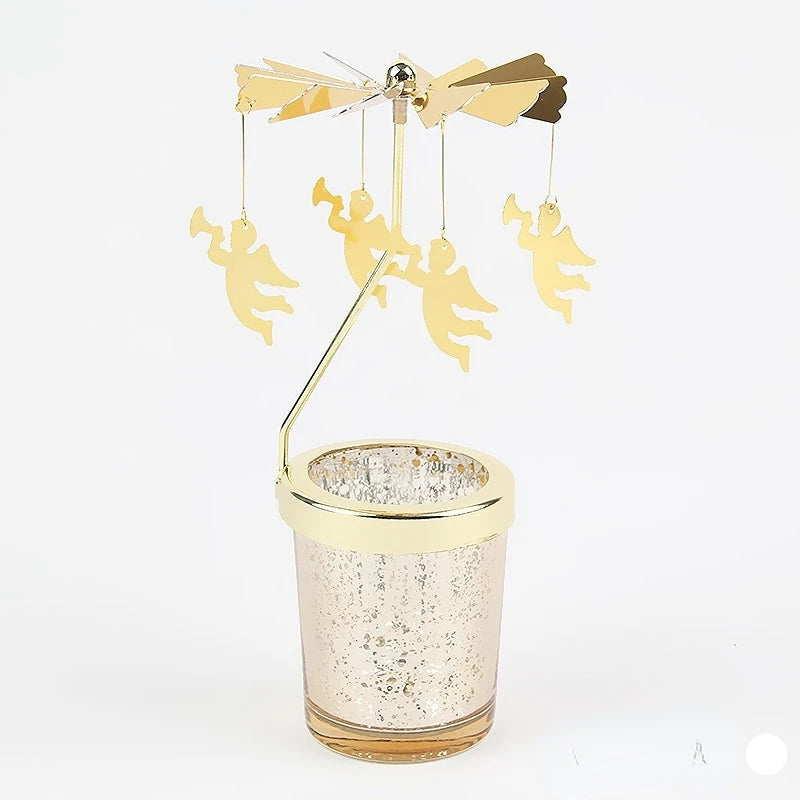 Bougeoir carrousel de Noël