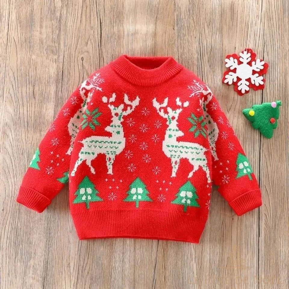Pull de Noël enfant 8 ans