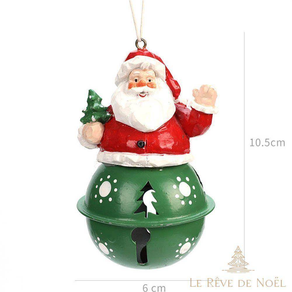 Cloche de Noël : Grelot Père Noël