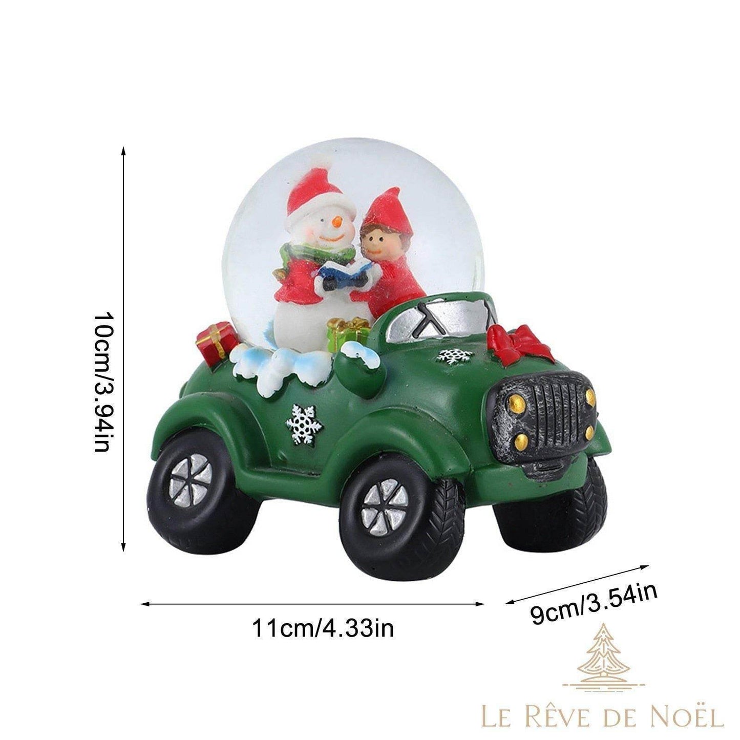 Boule à Neige - Originale - Lumineuse et Musicale