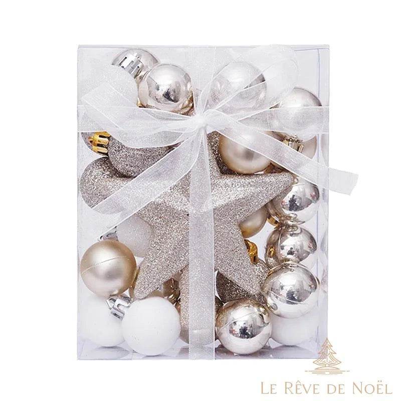 decoration de noel champagne