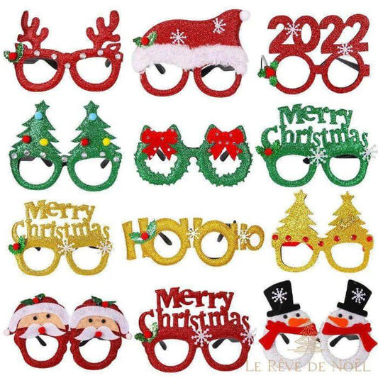 Lunettes de Noël originales