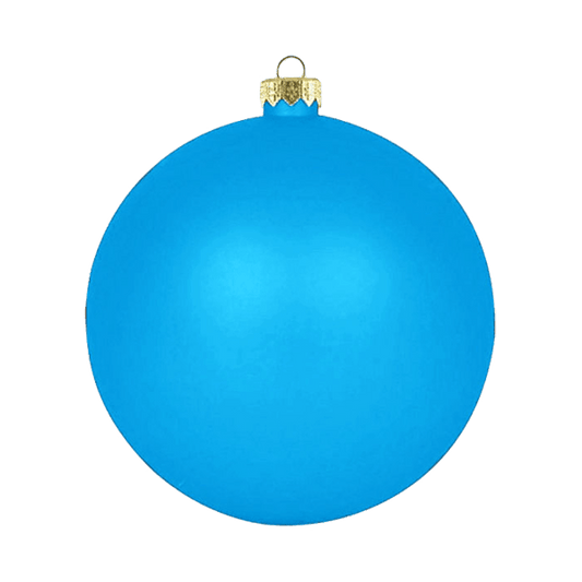 Boule standard matte - Bleu clair - Décorations de Noël