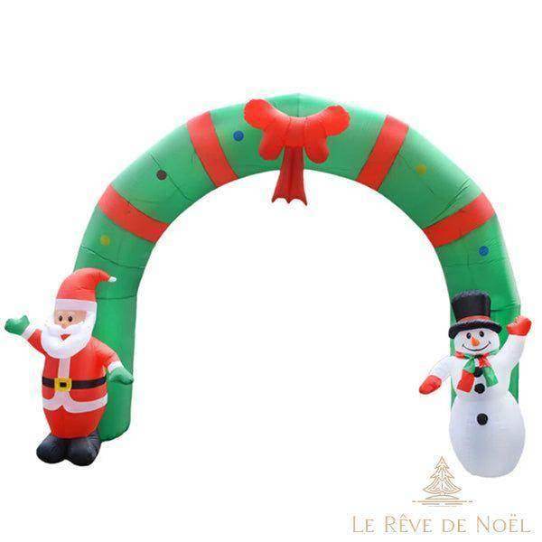 Structure de Noël gonflable - Arche de Noël