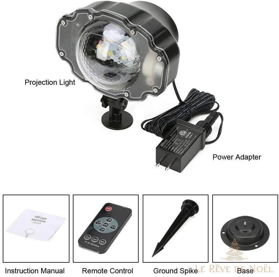 Projecteur noël extérieur