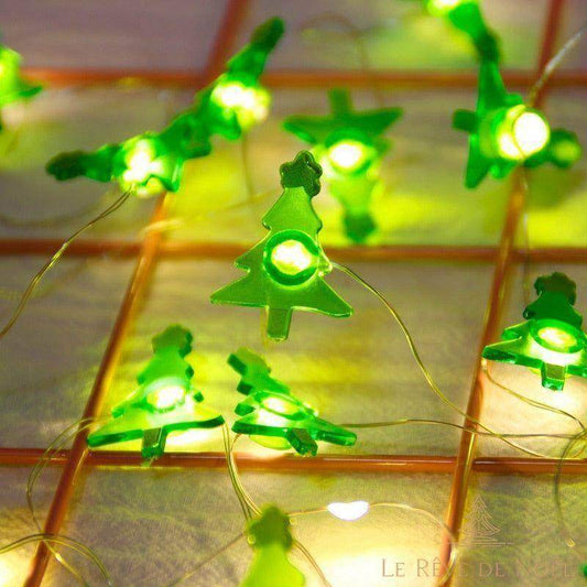 Guirlande de Noël Leds - Sapins