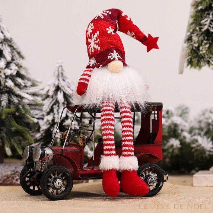 Grand lutin de Noël - Rouge