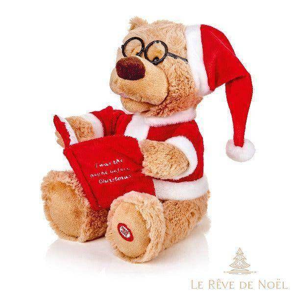 Histoire animée de 24 cm disant en peluche