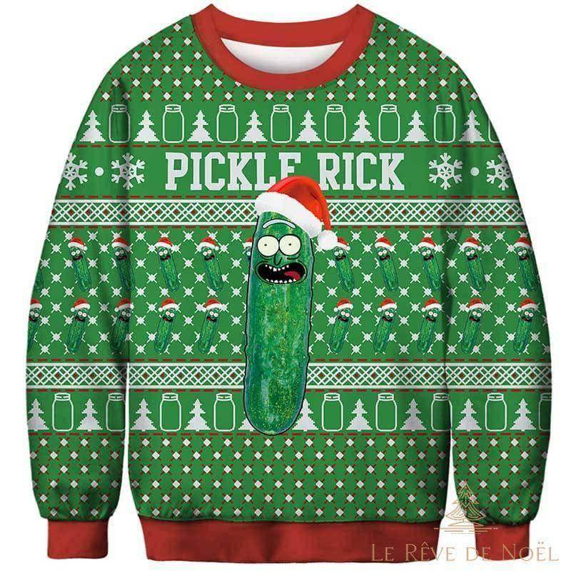 Pull de Noel Homme comique