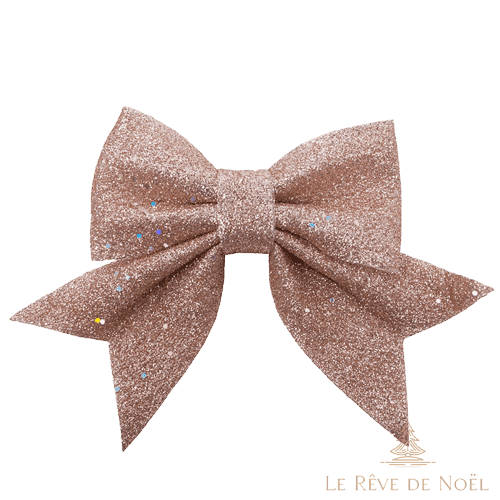 4 Noeuds - Rose - Décorations de Noël
