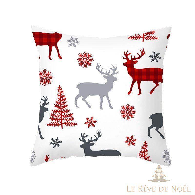 Housse de coussin moderne Noël