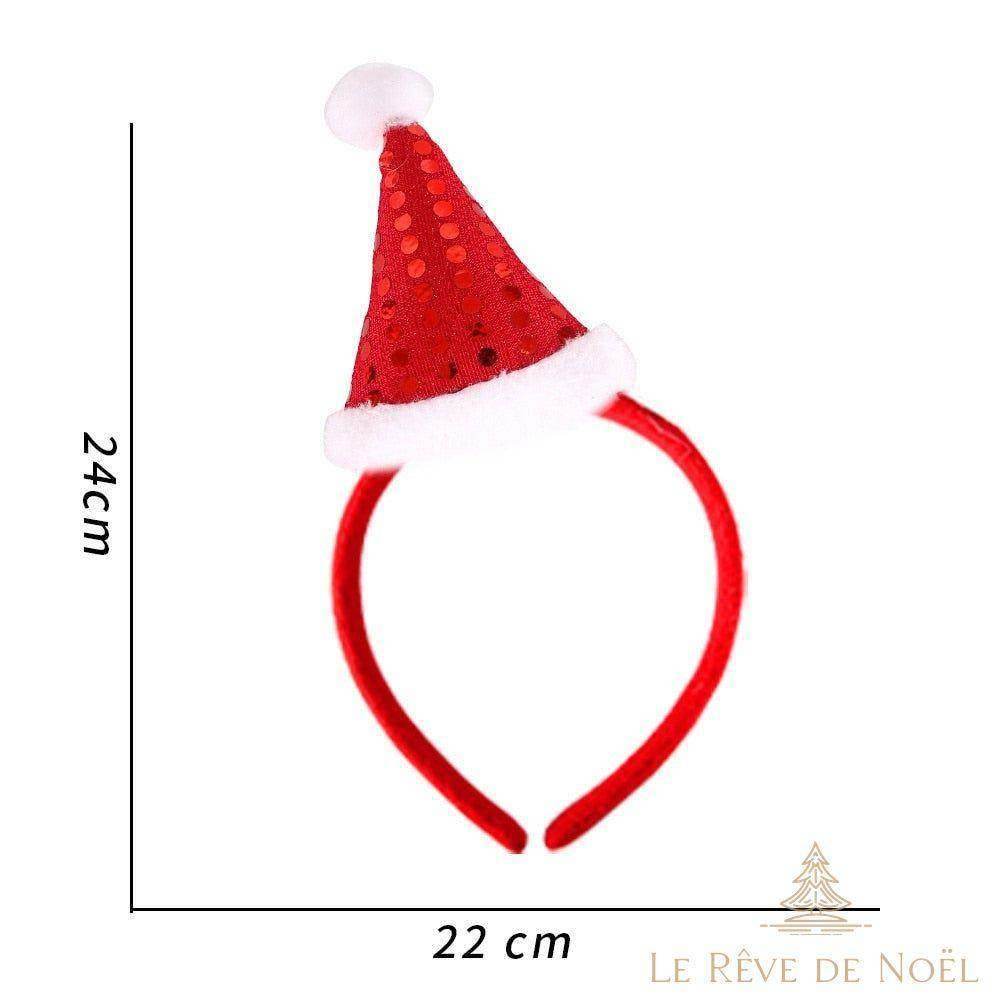 Serre-tête de Noël : Chapeau de Noël