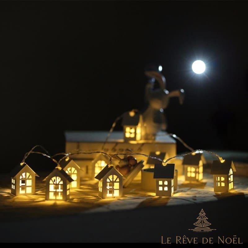 Guirlande Lumineuse LED Petites Maisons - Intérieur