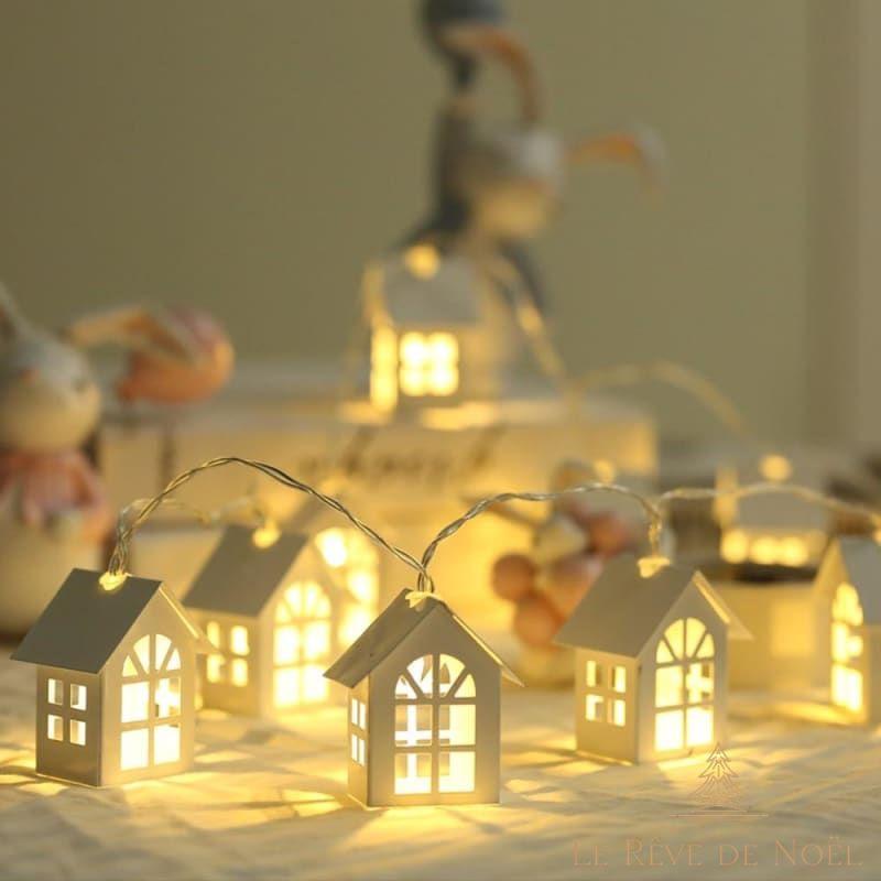 Guirlande Lumineuse LED Petites Maisons - Intérieur
