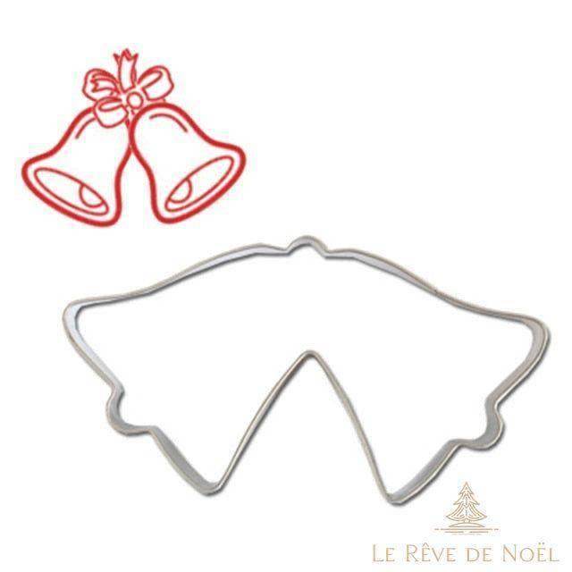 Emporte pièce Noël pas cher - cloches