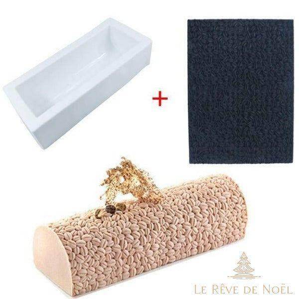 Moule Bûche de Noël - GrainsMoule Bûche de Noël - Grains