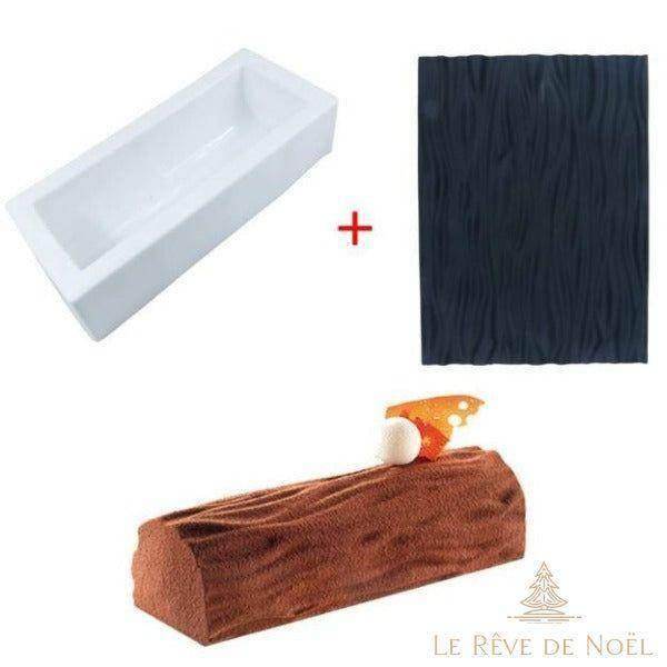 Moule Bûche de Noël - Bois