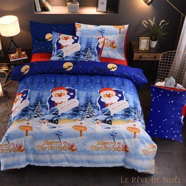 Père Noël Parure De Lit Avec Housse De Couette Parure De Lit Père Noël Père Noël Parure De Lit Avec Housse De Couette Parure De Lit Père Noël