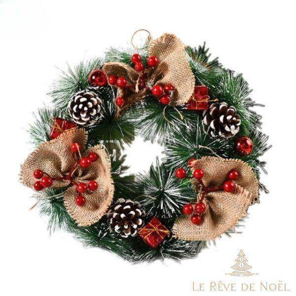 Couronne De Noël houx