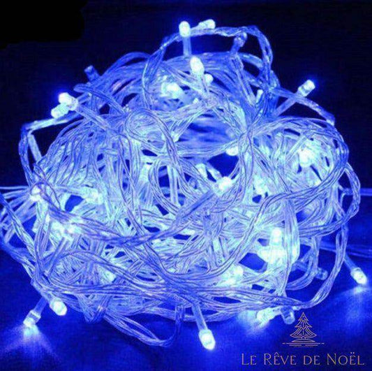 Guirlande lumineuse bleue