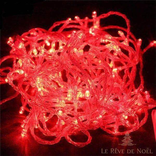 Guirlande lumineuse rouge