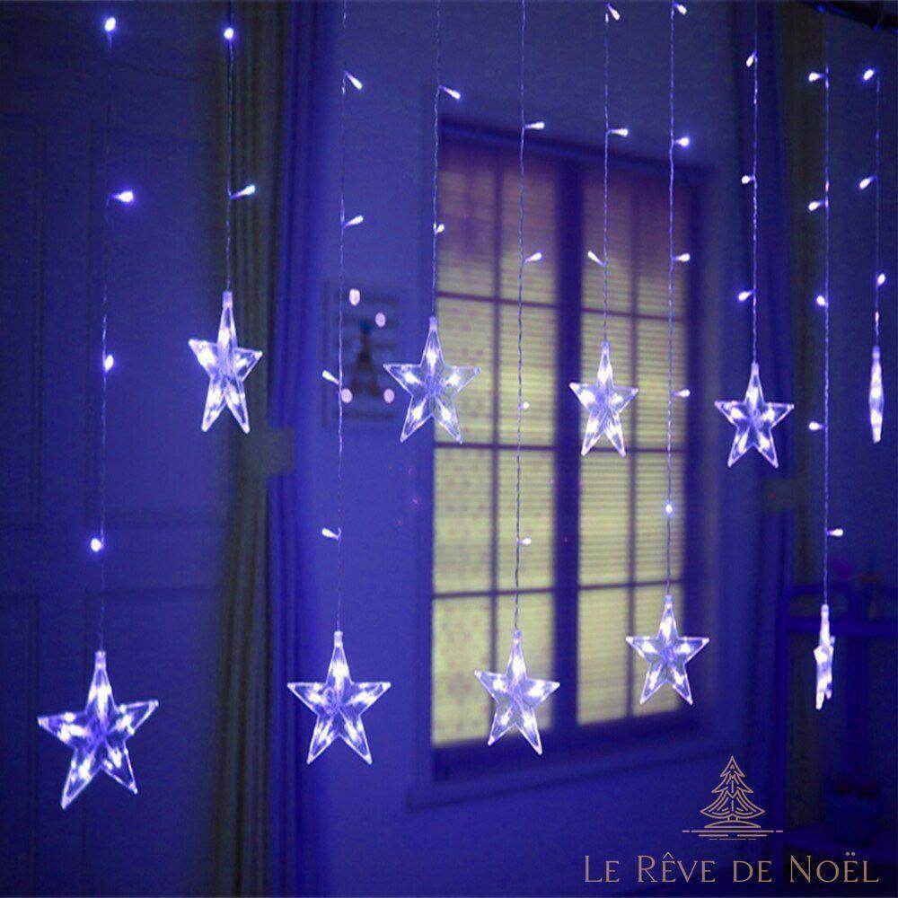 Guirlande lumineuse - Etoiles transparentes