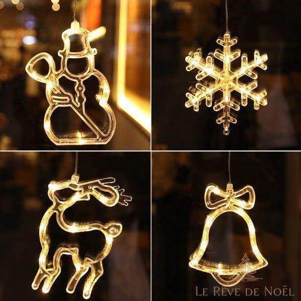 Guirlande lumineuse de Noël - motif néon
