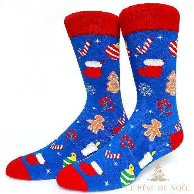 Chaussettes fantaisie noël