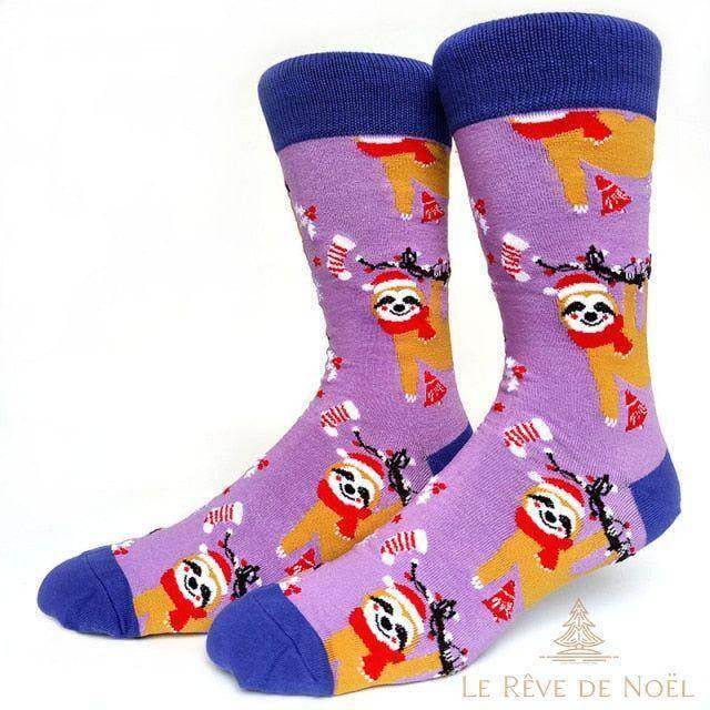 Chaussette de Noël rigolote