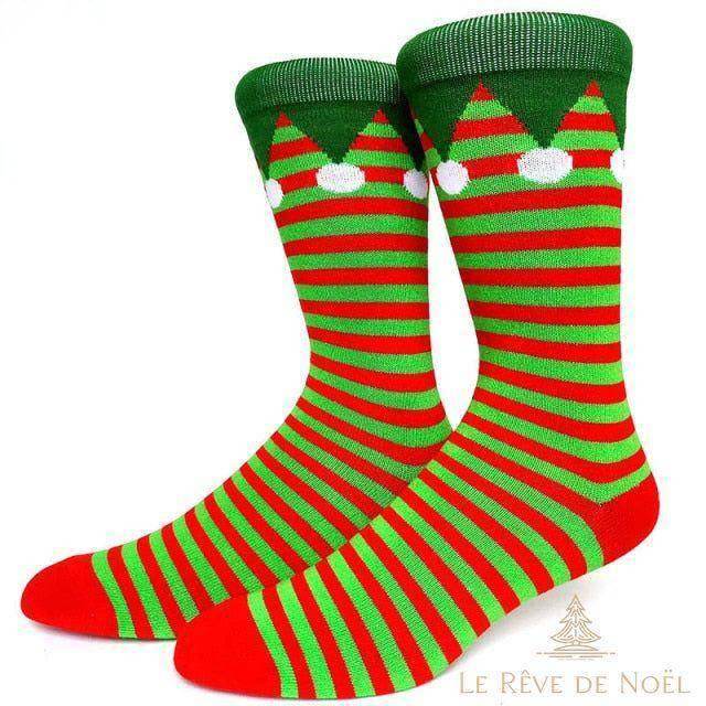 Chaussettes de Noël - Motif Lutin
