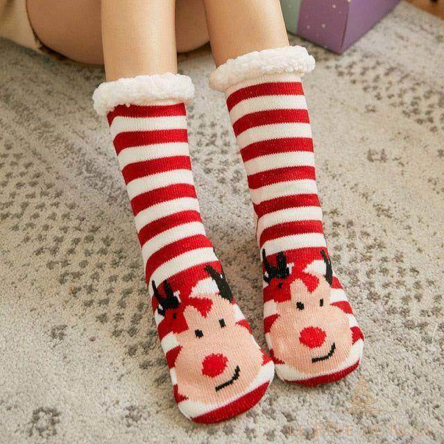 Chaussettes chaude de Noël