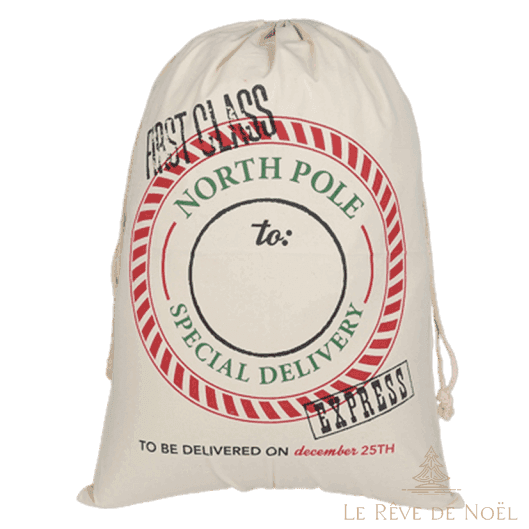 Hotte du Père Noël - pôle nord