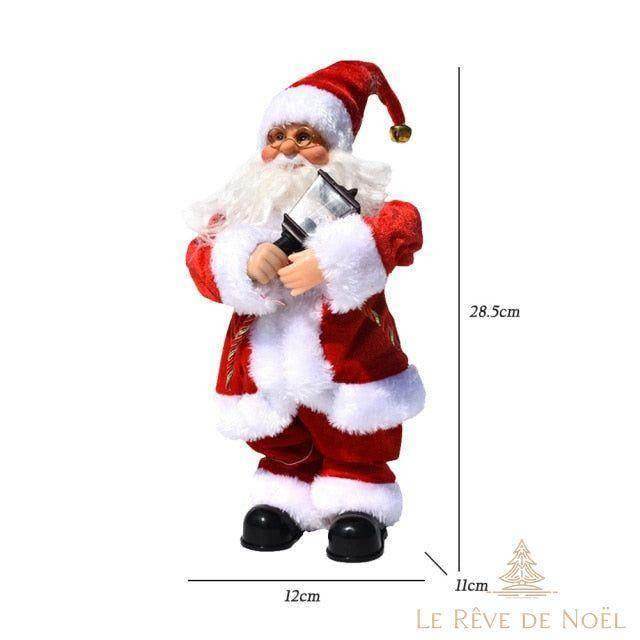 Automate Père Noël vitrine